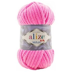 Пряжа Alize Velluto, 100 г, 68 м, 5 шт., 121 леденец