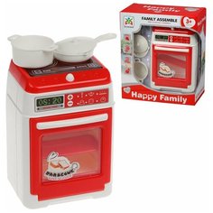 Плита Наша Игрушка 3 предмета, свет, звук (200644927)