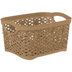 Корзина прямоугольная Fiori 3,3л кофейный Bran Q