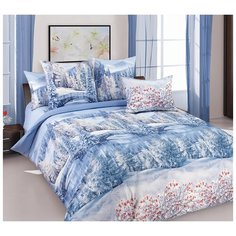 Покрывало стёганое «Зима 1», перкаль (160х210) Текс Дизайн