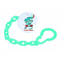 Клипса-держатель для пустышек Canpol Fairy Tale, 0м+, арт. 2/414 цвет бирюзовый