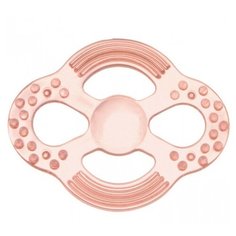 Прорезыватель мягкий - прозрачный Canpol арт. 9/501, 0м+, цвет розовый, форма НЛО