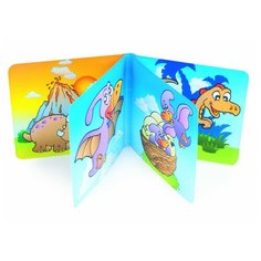 Книжка с пищалкой Canpol 6м+, арт. 2/083, рисунок: динозаврик