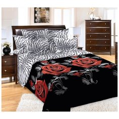 Постельное белье «Танго 1», перкаль (2 сп с евро простыней) Текс Дизайн