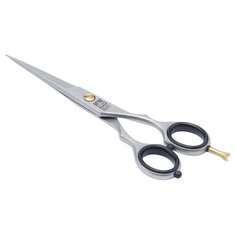 Прямые ножницы парикмахерские DEWAL Basic Step 4444/5.5N 5.5", серебристый