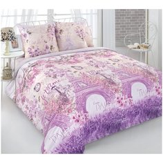 Постельное белье «Город любви 1», перкаль (Евро) Текс Дизайн