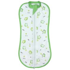 Многоразовые пеленки Топотушки кокон на молнии Авокадо 62, 001240 белый