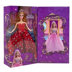 Кукла в красном платье, 29 см, арт. ZQ30326-4 Наша Игрушка