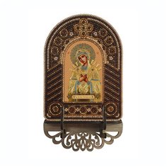 ВК2007 Набор для вышивания бисером Нова Слобода Обр.Пр.Бцы.Семистрельная10*13см Nova Sloboda