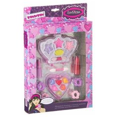 Набор детской декор. косметики Bondibon Eva Moda 5х2,5 см, корона с тенями для век 4 отте