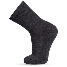 Термоноски детские шерстяные серии SOFT MERINO WOOL, цвет темно-серый меланж, размер 23-26 Norveg