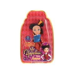 301197 Кукла Царевны Даша 15 см новый наряд, руки, ноги сгиб, блистер карапуз в кор.72шт