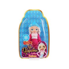 300777 Кукла Царевны Аленка 15 см новый наряд, руки, ноги сгиб, блистер карапуз в кор.72шт