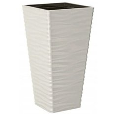 "Цветочный горшок квадрат ""Sahara Dunes Slim"" - 560 мм" Form Plastic
