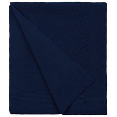 Плед Marea, темно-синий (сапфир) Teplo