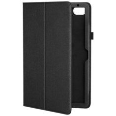 Кожаный чехол подставка для Huawei MediaPad M5 Lite 10 GSMIN Series CL (Черный)