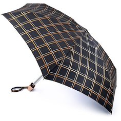 L501-3957 GoldenCheck (Золотая клетка) Зонт женский механика Fulton