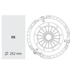 Корзина сцепления Valeo NSC-19