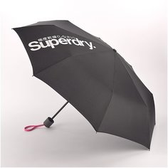 L888-3975 WaterReactiveLogo (Черный с розовым) Зонт женский механика Fulton