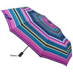 R348-4100 StripePatternPurple (Фиолетовая полоска) Зонт женский автомат Fulton