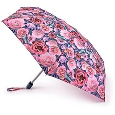 L501-4120 PowderRose (Розовые розы) Зонт женский механика Fulton