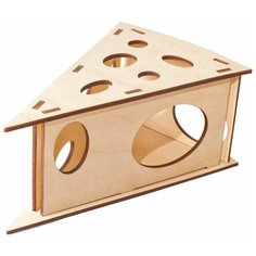 Данко Домик для маленьких грызунов Сыр, 10х7см