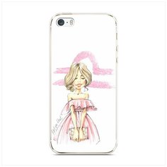 Чехол Силиконовый iPhone 5/5S/SE Весы образ Case Place