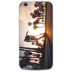 Чехол Силиконовый iPhone 6S Хобби скейт 2 Case Place