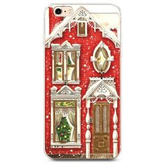 Чехол Силиконовый iPhone 6 Plus/6S Plus Пряничный домик Case Place