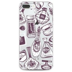 Чехол Силиконовый iPhone 8 Plus Счастье в духах Case Place