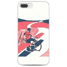 Чехол Силиконовый iPhone 7 Plus Хобби велосипед 4 Case Place