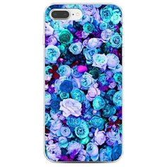 Чехол Силиконовый iPhone 8 Plus Цветочный ковер Case Place