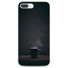 Чехол Силиконовый iPhone 8 Plus Пар из кружки Case Place