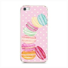 Чехол Силиконовый iPhone 5/5S/SE Пирамидка макарони Case Place