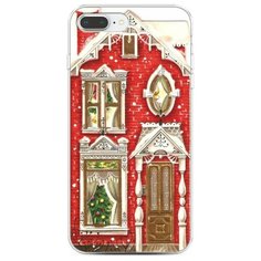 Чехол Силиконовый iPhone 7 Plus Пряничный домик Case Place