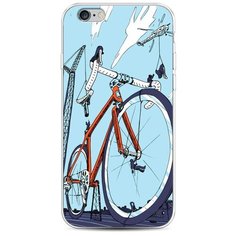 Чехол Силиконовый iPhone 6 Хобби велосипед 10 Case Place