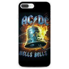 Чехол Силиконовый iPhone 7 Plus Альбом Hells Bells Case Place