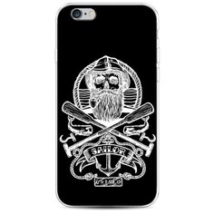 Чехол Силиконовый iPhone 6 Тату моряк Case Place