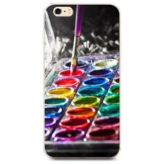 Чехол Силиконовый iPhone 6 Plus/6S Plus Палитра красок Case Place