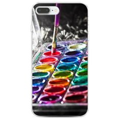 Чехол Силиконовый iPhone 7 Plus Палитра красок Case Place