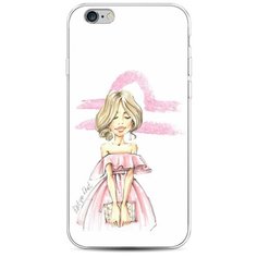 Чехол Силиконовый iPhone 6 Весы образ Case Place