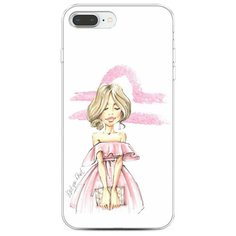 Чехол Силиконовый iPhone 7 Plus Весы образ Case Place