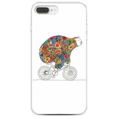 Чехол Силиконовый iPhone 8 Plus Хобби велосипед 8 Case Place