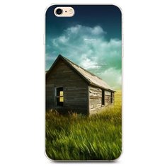 Чехол Силиконовый iPhone 6 Plus/6S Plus Домик в поле Case Place