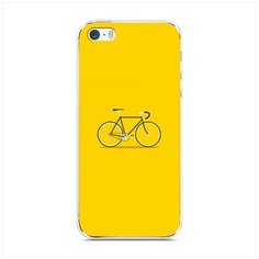 Чехол Силиконовый iPhone 5/5S/SE Хобби велосипед 1 Case Place