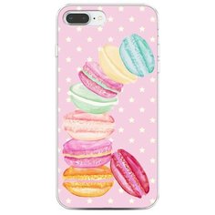 Чехол Силиконовый iPhone 7 Plus Пирамидка макарони Case Place