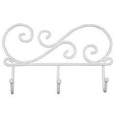Вешалка "Кружева 3" (Белое серебро) ЗМИ