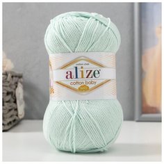 Пряжа "Cotton Baby Soft" 50% хлопок, 50% акрил 270м/100гр (514) 5505362 Alize