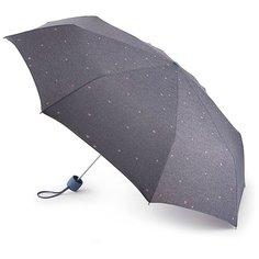 L779-4027 DenimHearts (Джинсовые сердца) Зонт женский механика Fulton