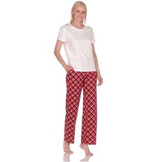 Комплект Vis-a-Vis, размер XL, milk/red